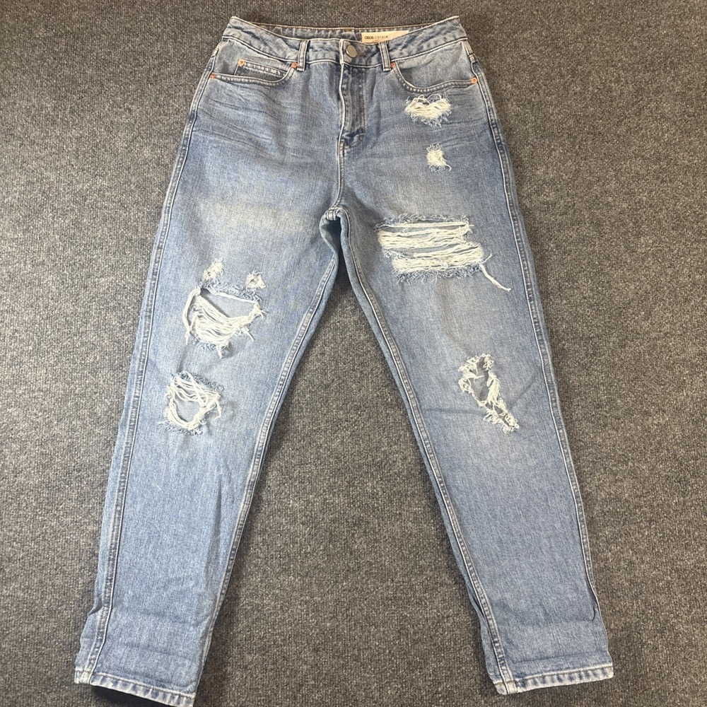 Asos Men's Distressed Jeans Size 30 X 32 ASOS Slim Leg Button-Fly Denim